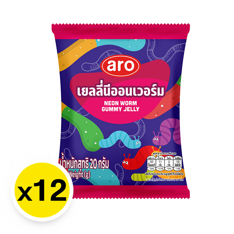 aro เยลลี่นีออนเวอร์ม