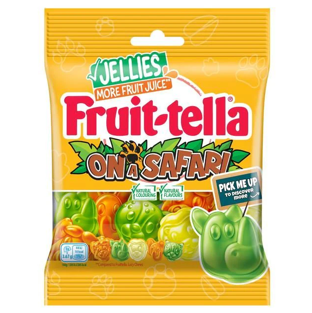 safari ขนมเยลลี่รสผลไม้ 