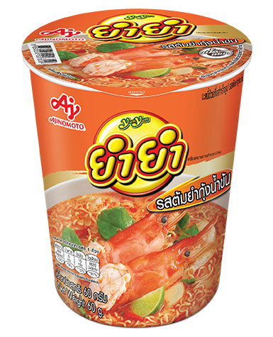 ยำยำคัพเต็มๆต้มยำกุ้งน้ำข้น