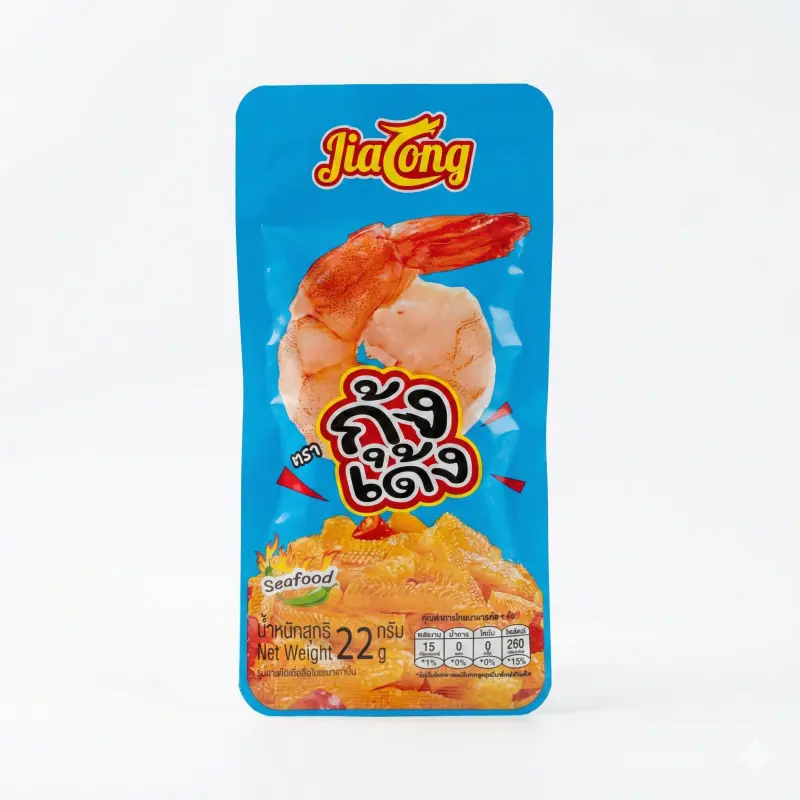 กุ้งเด้ง ตรา Jialong สีฟ้า